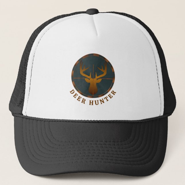 Deer Hunter Trucker Hat (Front)