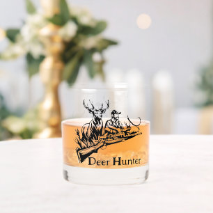 Deer Hunter Whiskey Glass