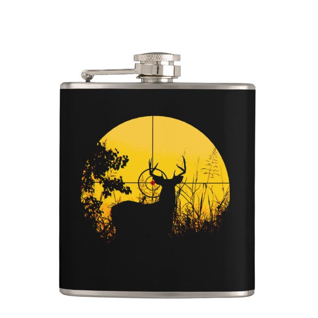 Deer Hunters Flask (Front)