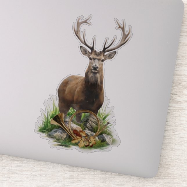 Deer Hunting (Detail)