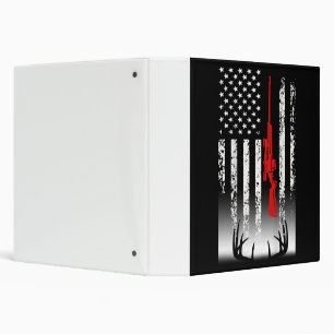 Deer hunting American Flag Hunting Binder