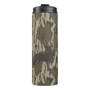 Deer Hunting Bottomland Camo Deer Bottomland Camo Thermal Tumbler