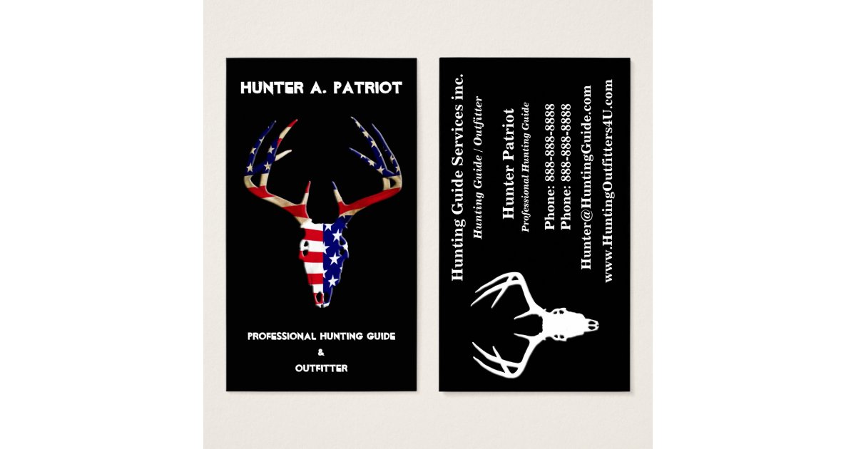 Deer Hunting Business Card Zazzle