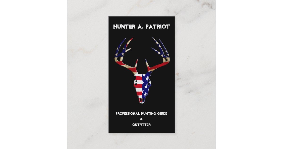 deer-hunting-business-card-zazzle