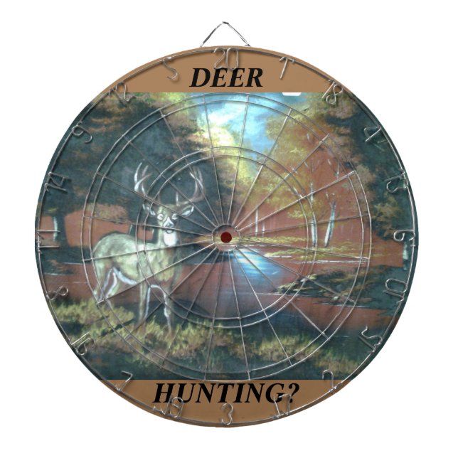 Deer Hunting Dartboard (Front)
