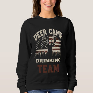 Deer Hunting Drinking Team Funny Tee Buckin Dad Hu