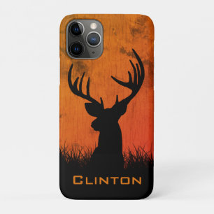 Deer Hunting Large Antlers Name iPhone 11 Pro Case