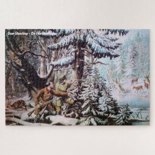 Deer Hunting Large  Puzzle