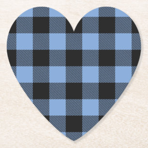 Deer Hunting Lodge Baby Shower Antlers Boy Blue Paper Coaster