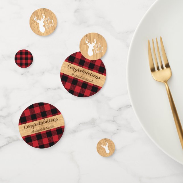 Deer Hunting Lodge Baby Shower Antlers Confetti (Group)