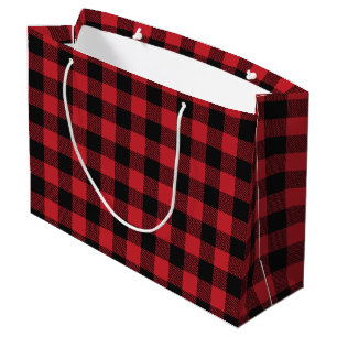 Deer Hunting Lodge Baby Shower Antlers Large Gift Bag