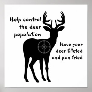 Deer Hunting Poster