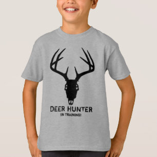 Deer Hunting Skull w/ Antlers T-Shirt
