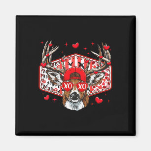 Deer Hunting Xoxo Valentine Buck Boys Cap Men Wome Magnet