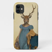 Deer In Blue Dress 2
