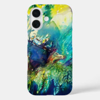 DEER IN GREEN WOODLAND