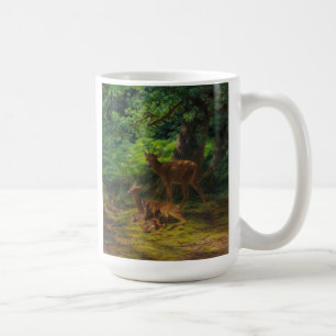 Deer in Repose by Rosa Bonheur Mug