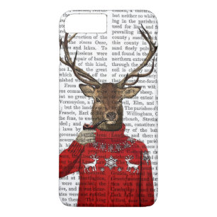Deer in Ski Sweater 2 Case-Mate iPhone Case