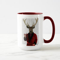 Deer in Smoking Jacket