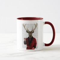 Deer in Smoking Jacket