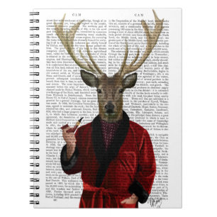 Deer in Smoking Jacket Notebook