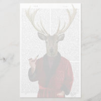 Deer in Smoking Jacket