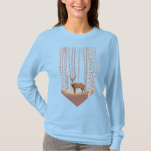 Deer in the Birch woods