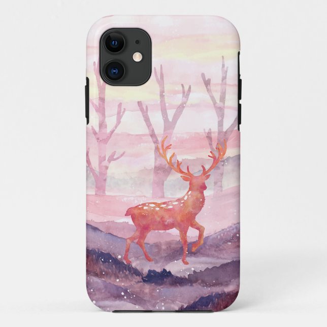 Deer in the forest Case-Mate iPhone case (Back)