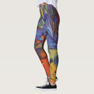Deer in the Forest II by Franz Marc, Vintage Art Leggings
