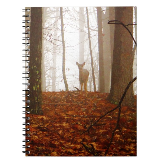 Deer in the Mist Notebook (Front)