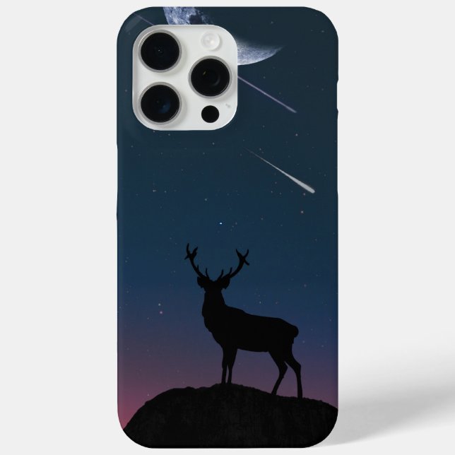 deer in the moonlight Case-Mate iPhone case (Back)