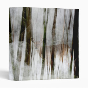 Deer in the Winter Woods 1" Photo Album Binder