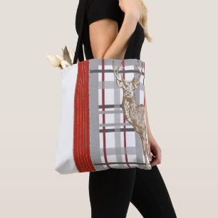 Deer Joyeux Noël Sacs fourre-tout femmes