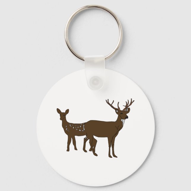 Deer Keychain (Front)