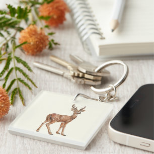 Deer Keychain