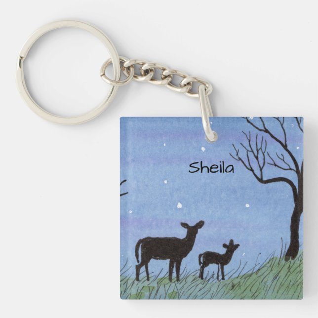 Deer Keychain (Front)