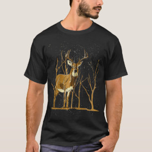 Deer Lover Gift  Deer Zip  T-Shirt