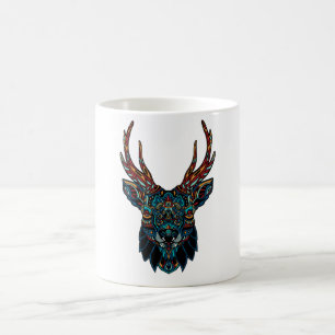 Deer Mandala  Coffee Mug