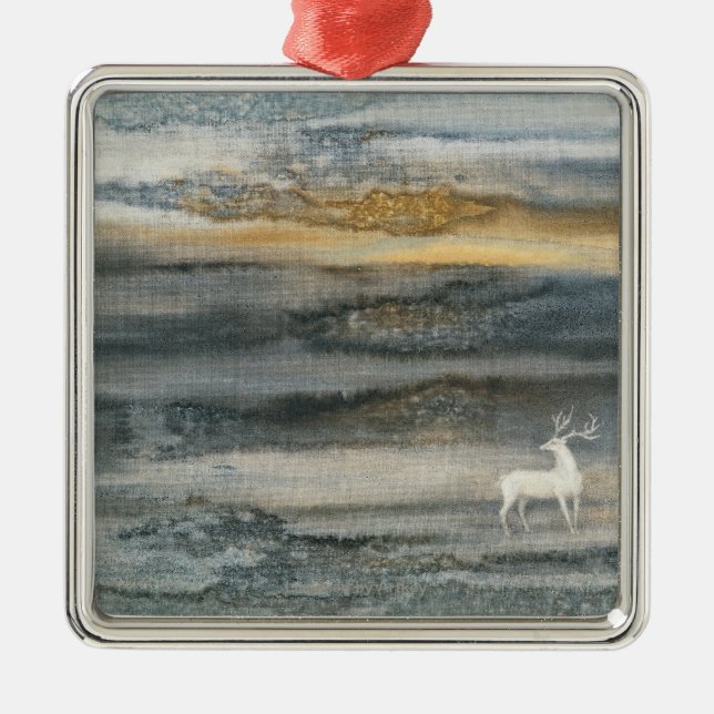 Deer Metal Ornament (Front)