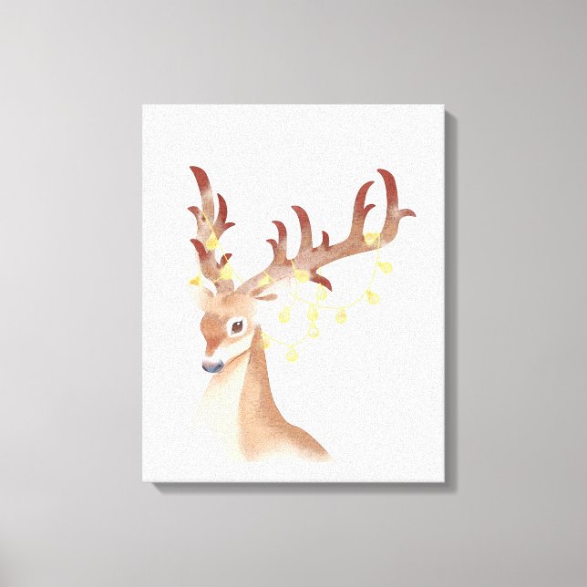 Deer metal wall art  (Front)