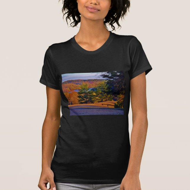Deer & Mt. Lake T-Shirt (Front)