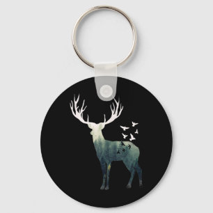 Deer - Natural Animal - Deer - Environmental Prote Keychain