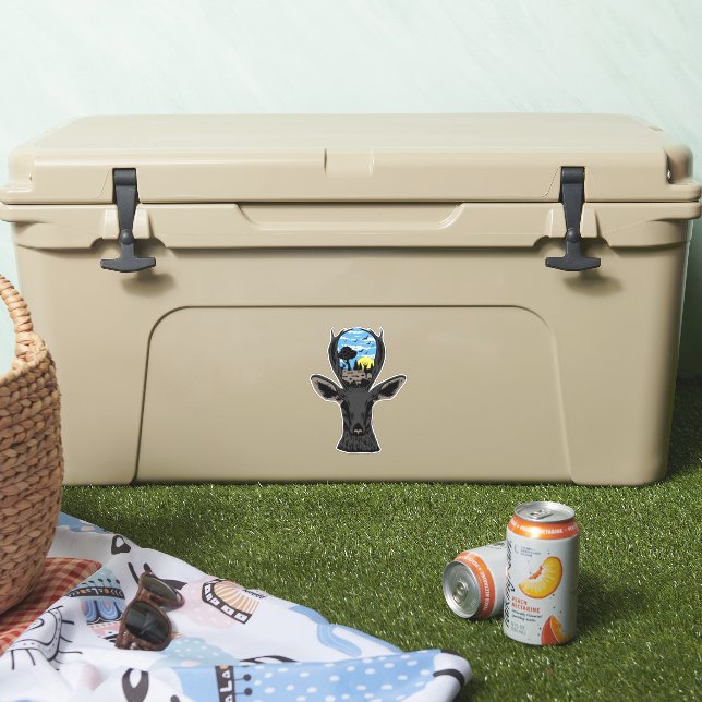 Deer Nature Wilderness Sunrise (Cooler)