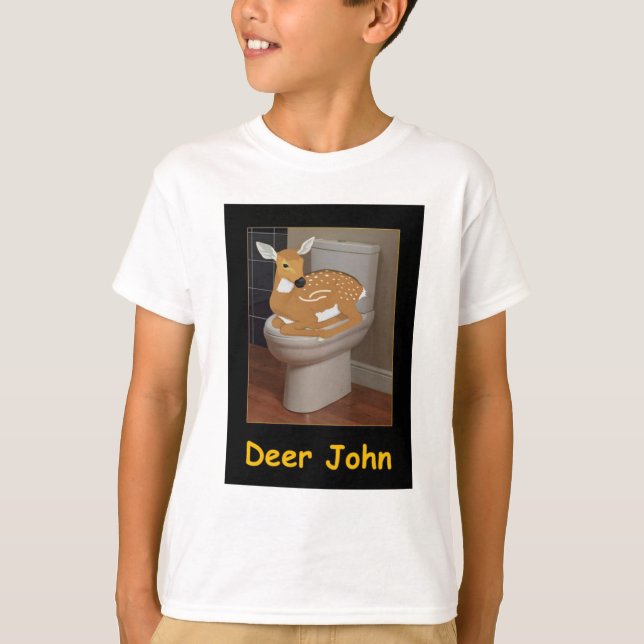 Deer or Dear John T-Shirt (Front)