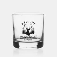 Deer Outdoors Camp Personalized Family Cabin Name