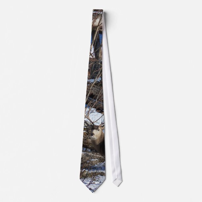 Deer Photo Tie (Front)