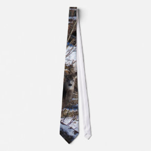 Deer Photo Tie
