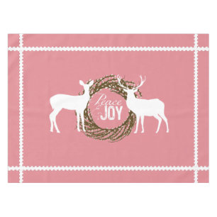 Deer Pink Peace Joie Wreath Nappe