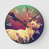 Deer Polygon Design