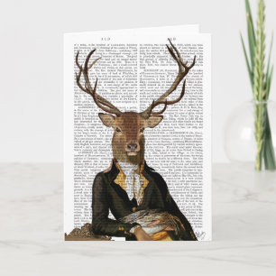 Deer Portrait Card